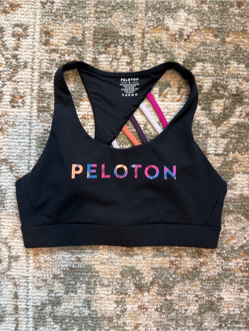 Peloton Cadent Strappy Fast Bra - Like New - Size Medium